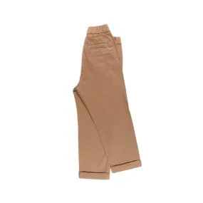 Pantalone Chino Color Cammello Bambino