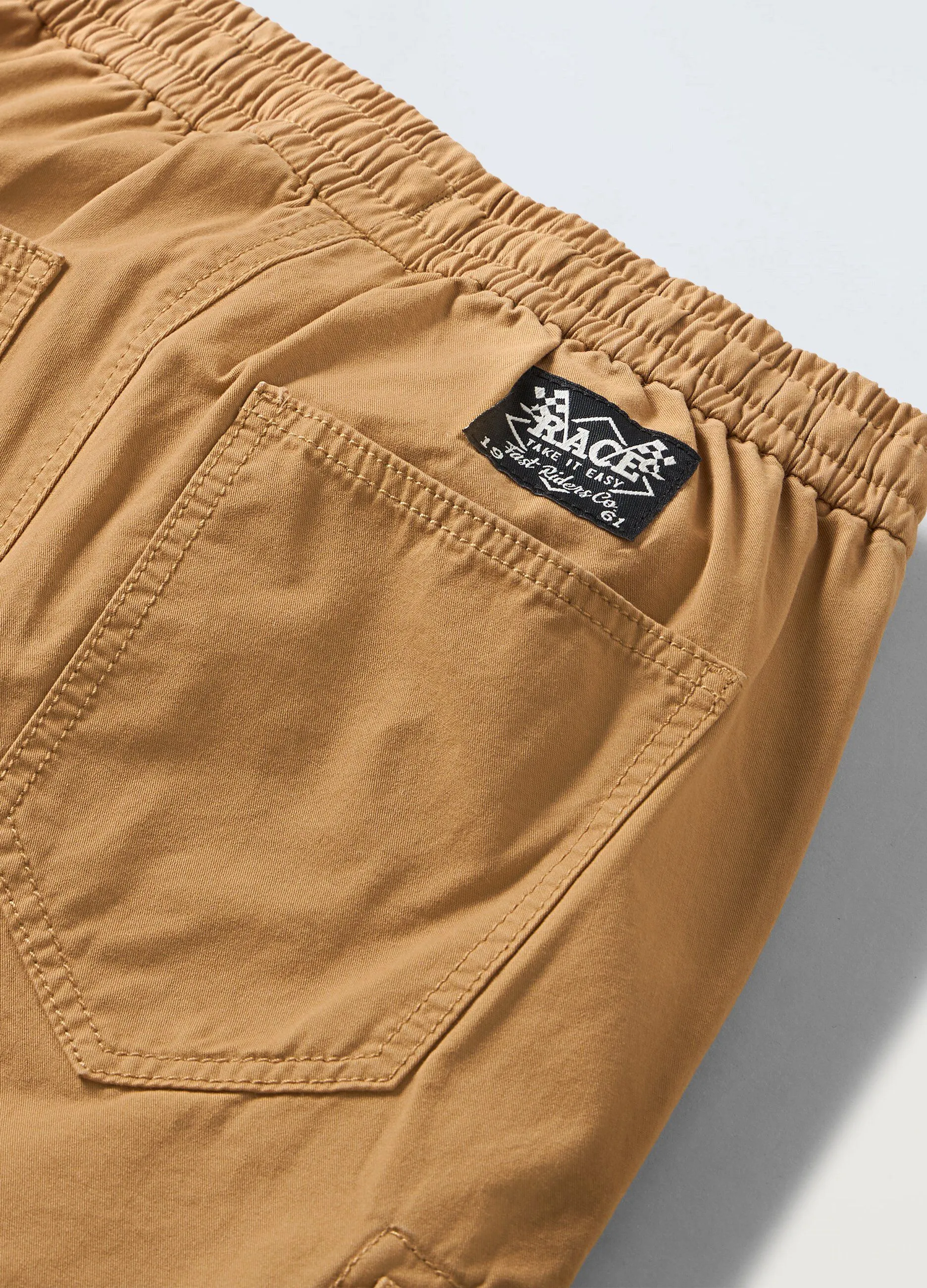 Pantaloni cargo in puro cotone bambino