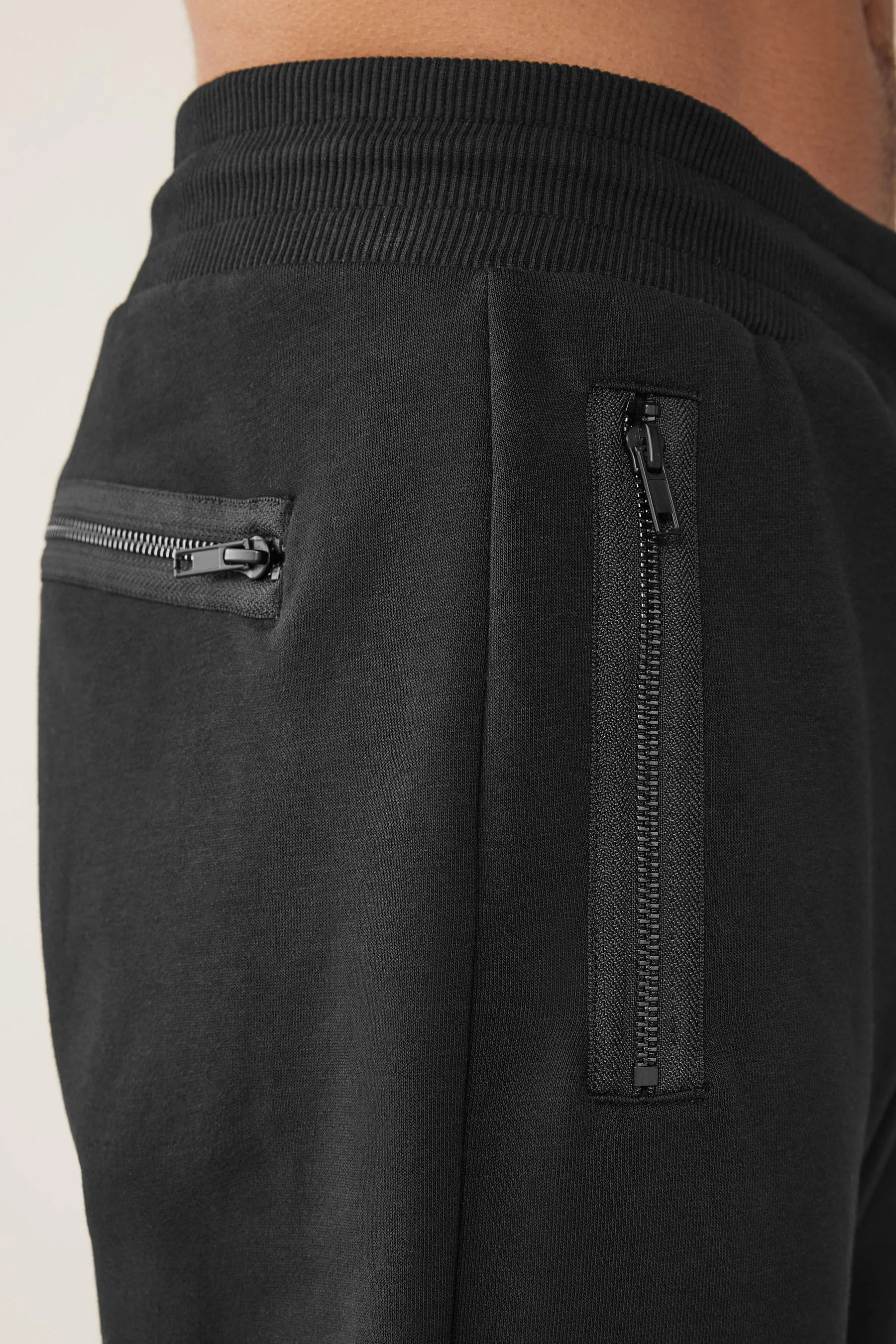 Pantaloni da jogging cargo multitasche in misto cotone