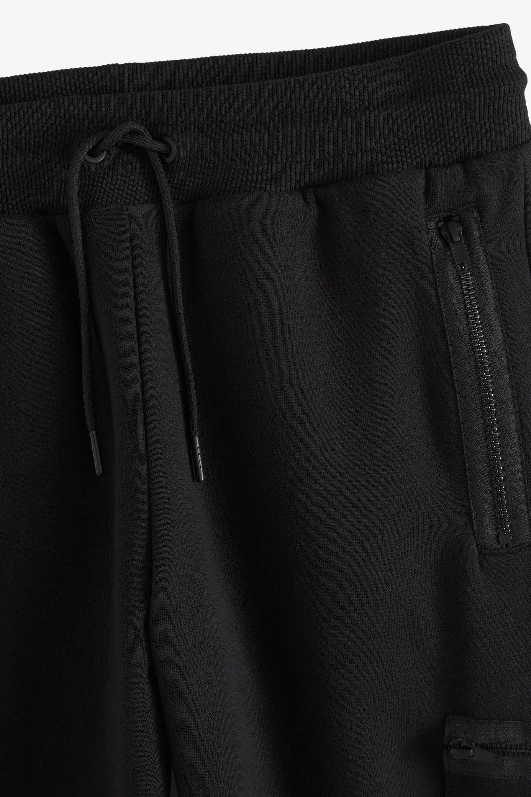 Pantaloni da jogging cargo multitasche in misto cotone