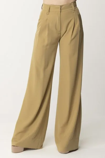 Pantaloni Kelly ampi Camel