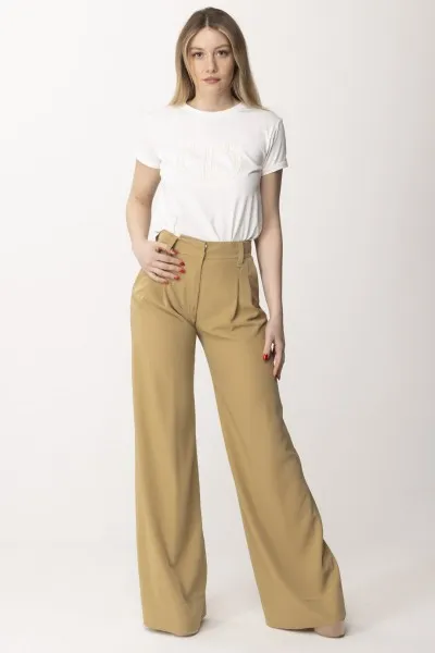 Pantaloni Kelly ampi Camel