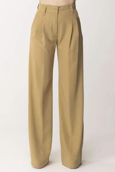 Pantaloni Kelly ampi Camel