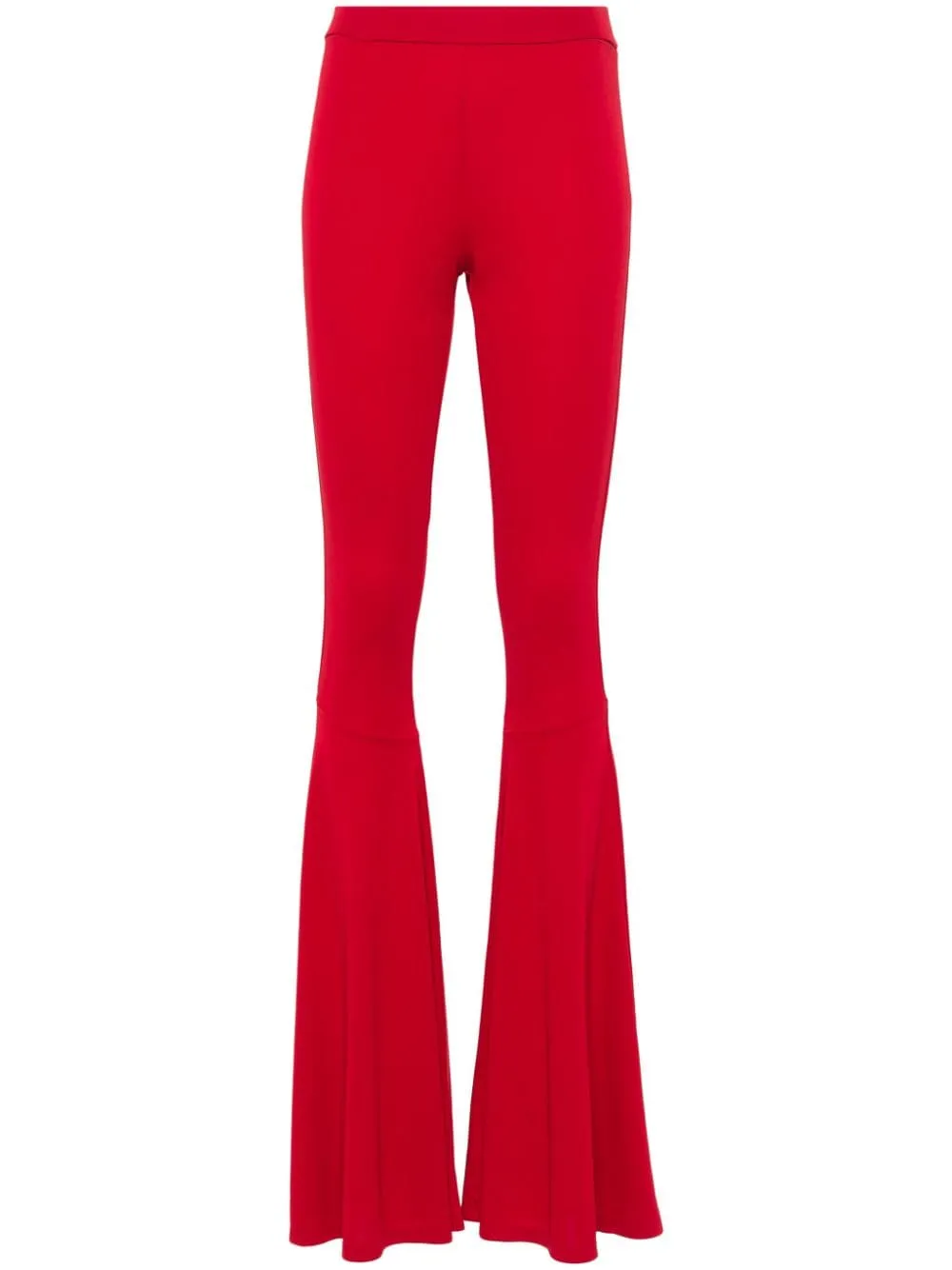 Pantaloni svasati in rosso - donna