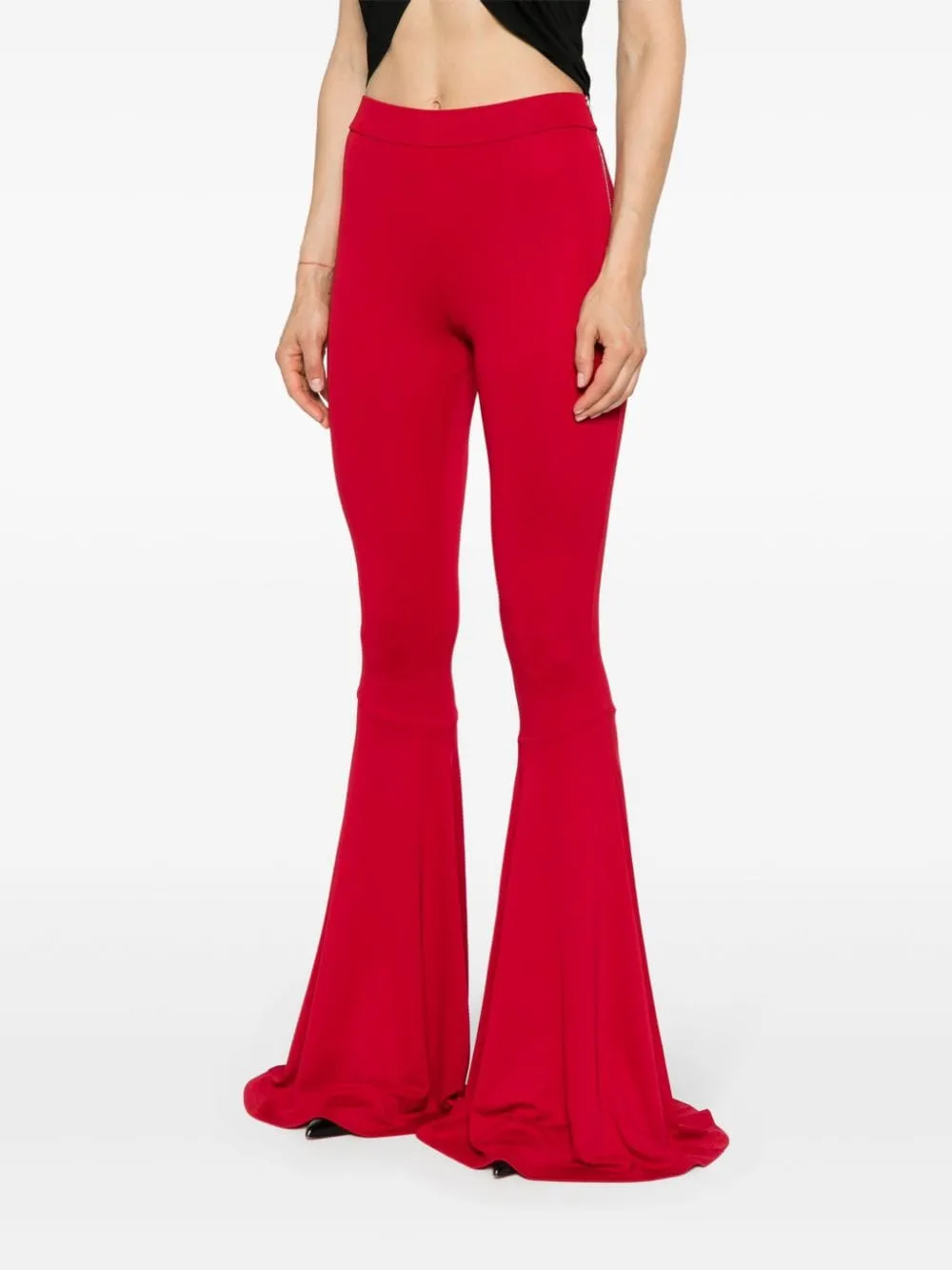 Pantaloni svasati in rosso - donna