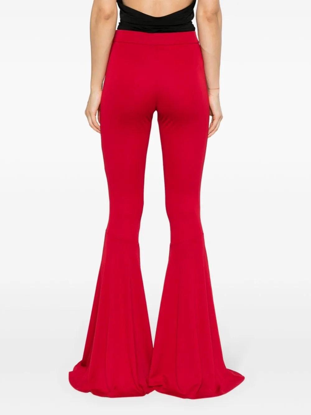 Pantaloni svasati in rosso - donna