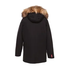 Parka Bormio Nero Bambino Teen