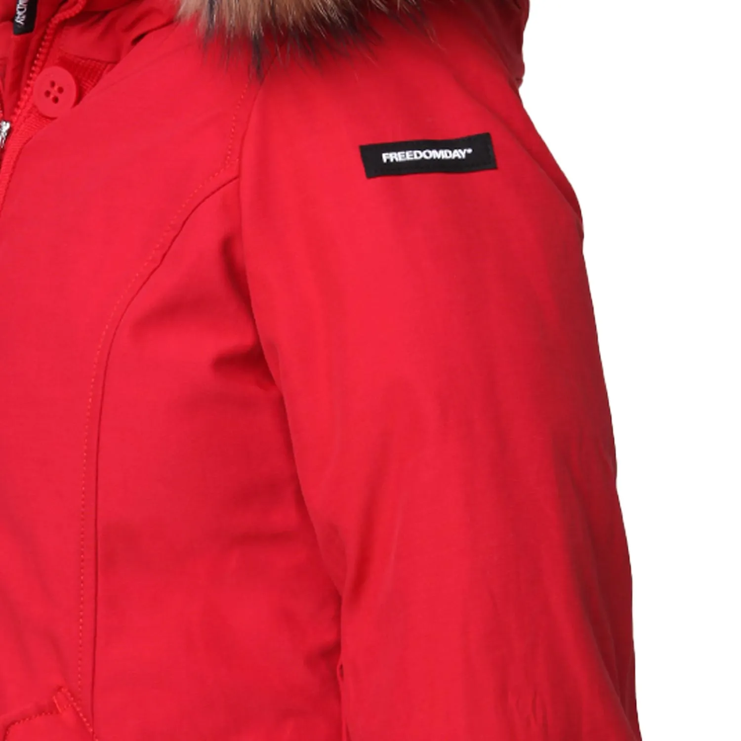 Parka Losanna Eco Down Rosso Bambina