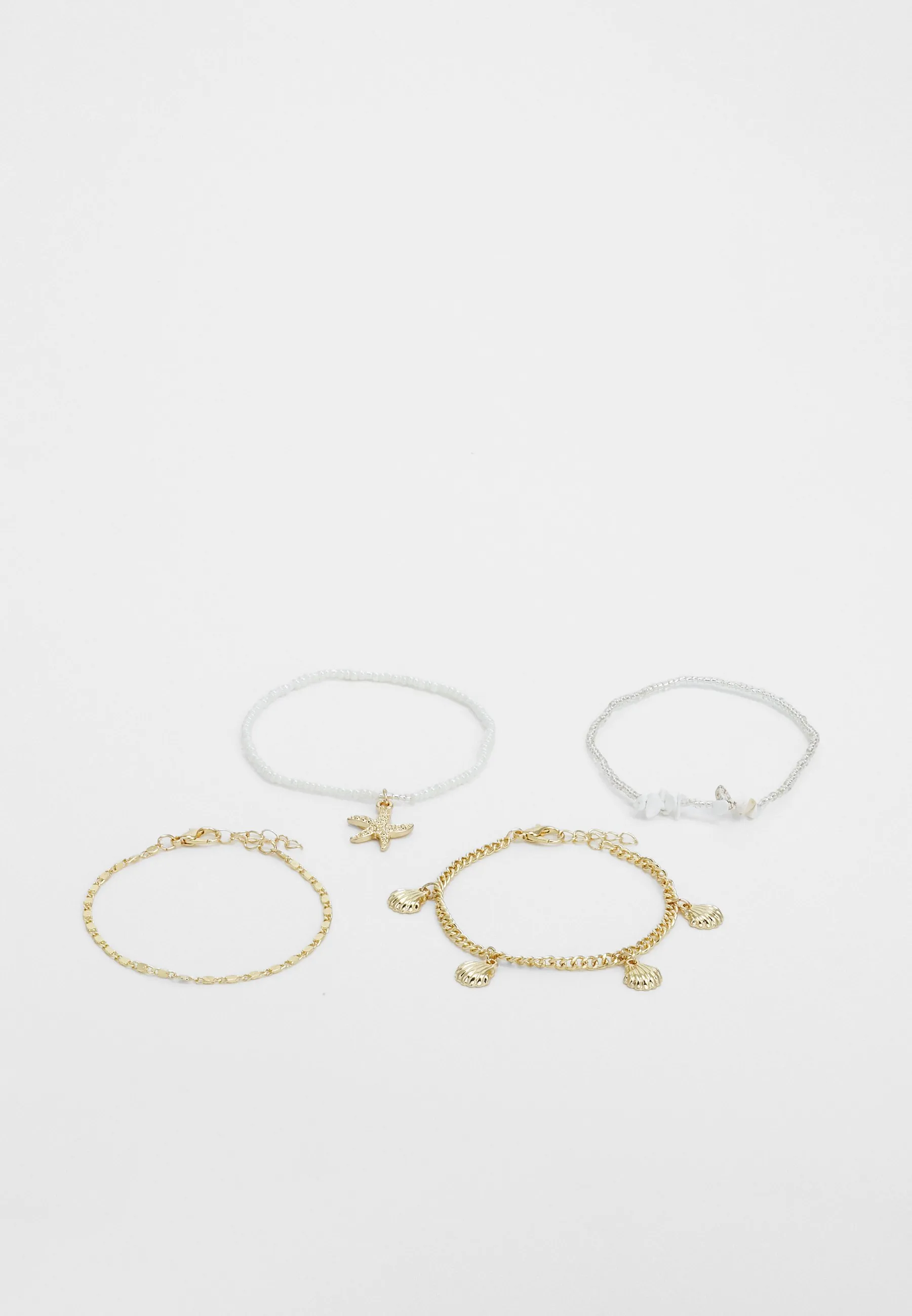 PCLOPIA BRACELET 4 PACK - Bracciale