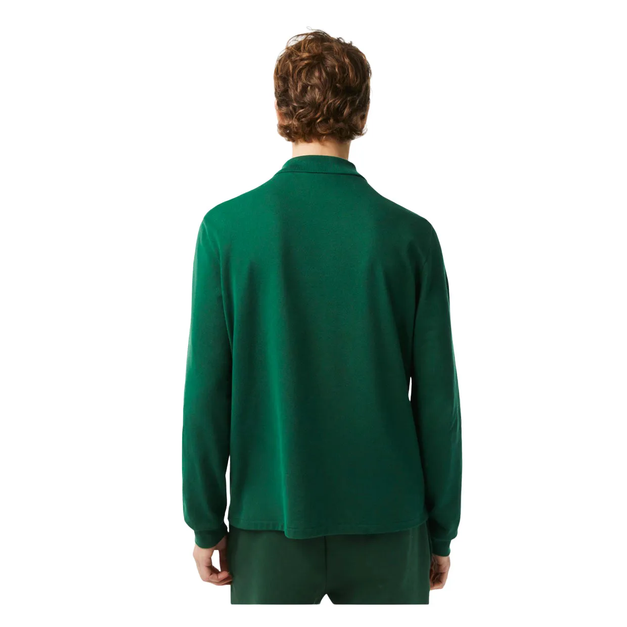 Polo Lacoste Classic Fit Maniche Lunghe Verde