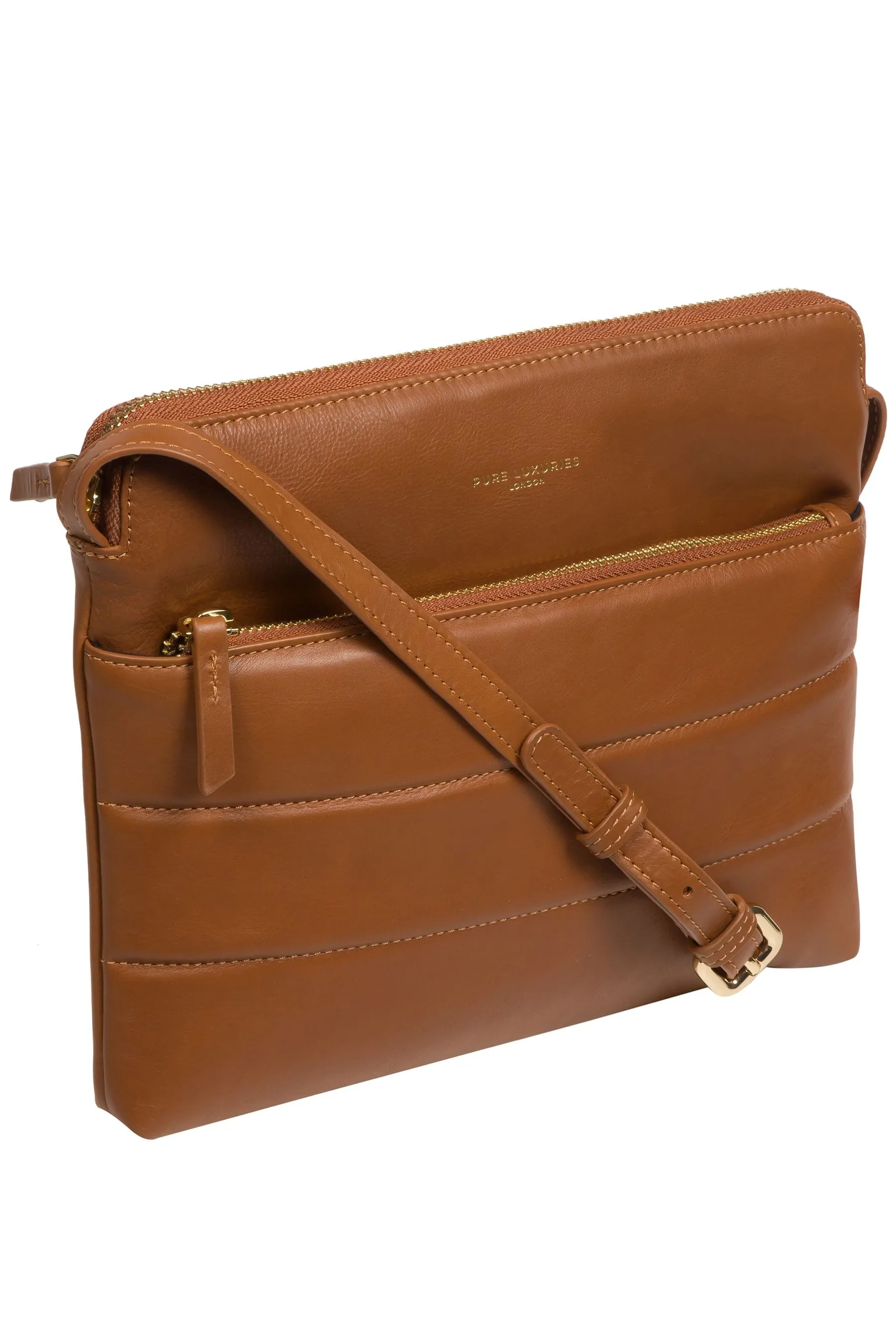 Pure Luxuries London - Finola - Borsa a tracolla in pelle nappa