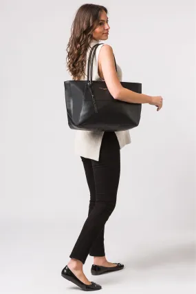 Pure Luxuries London - Storrington - Borsa tote in pelle con concia vegetale