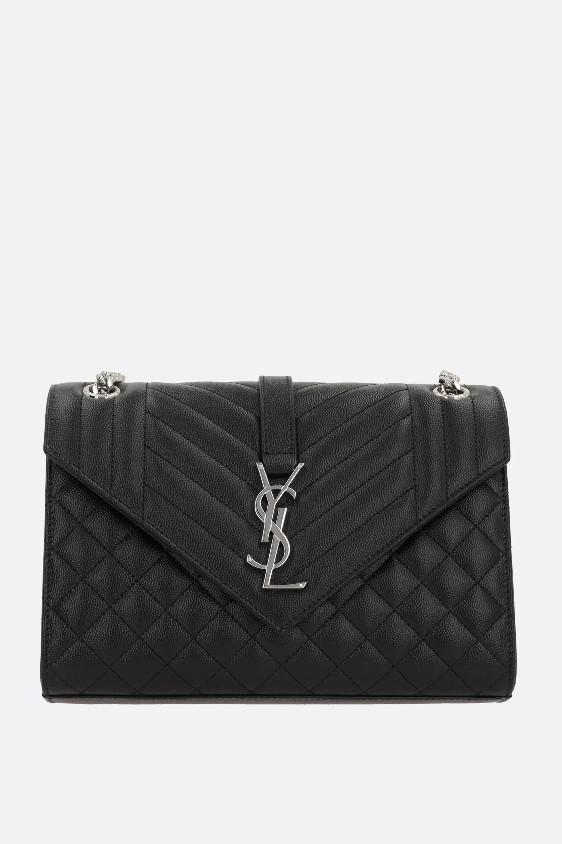  SAINT LAURENT borsa a spalla Envelope media in pelle matelassé 