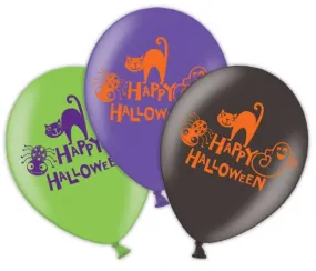 Set 6 palloncini Halloween 28 cm