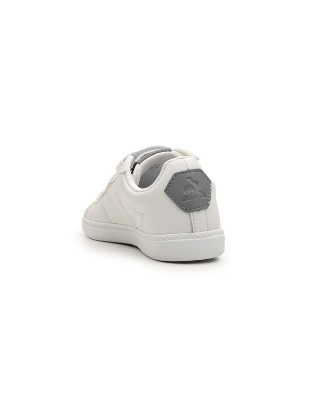 Sneakers bianche con chiusure in velcro da Bambino Courtclassic PS 2 Tone