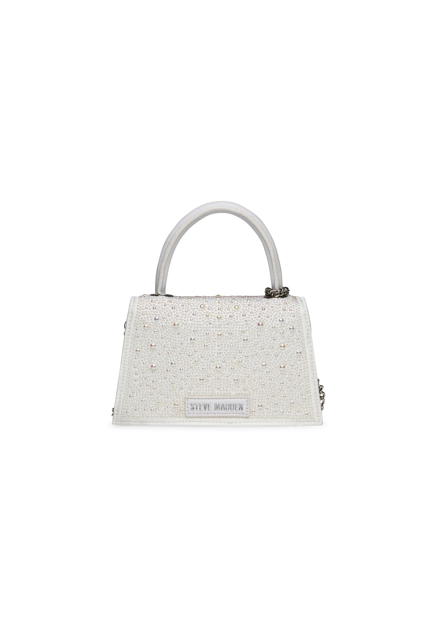 STEVE MADDEN Borsa Mini Satchel Perle White BADORE