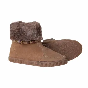 Stivale Suede Cammello Bambina