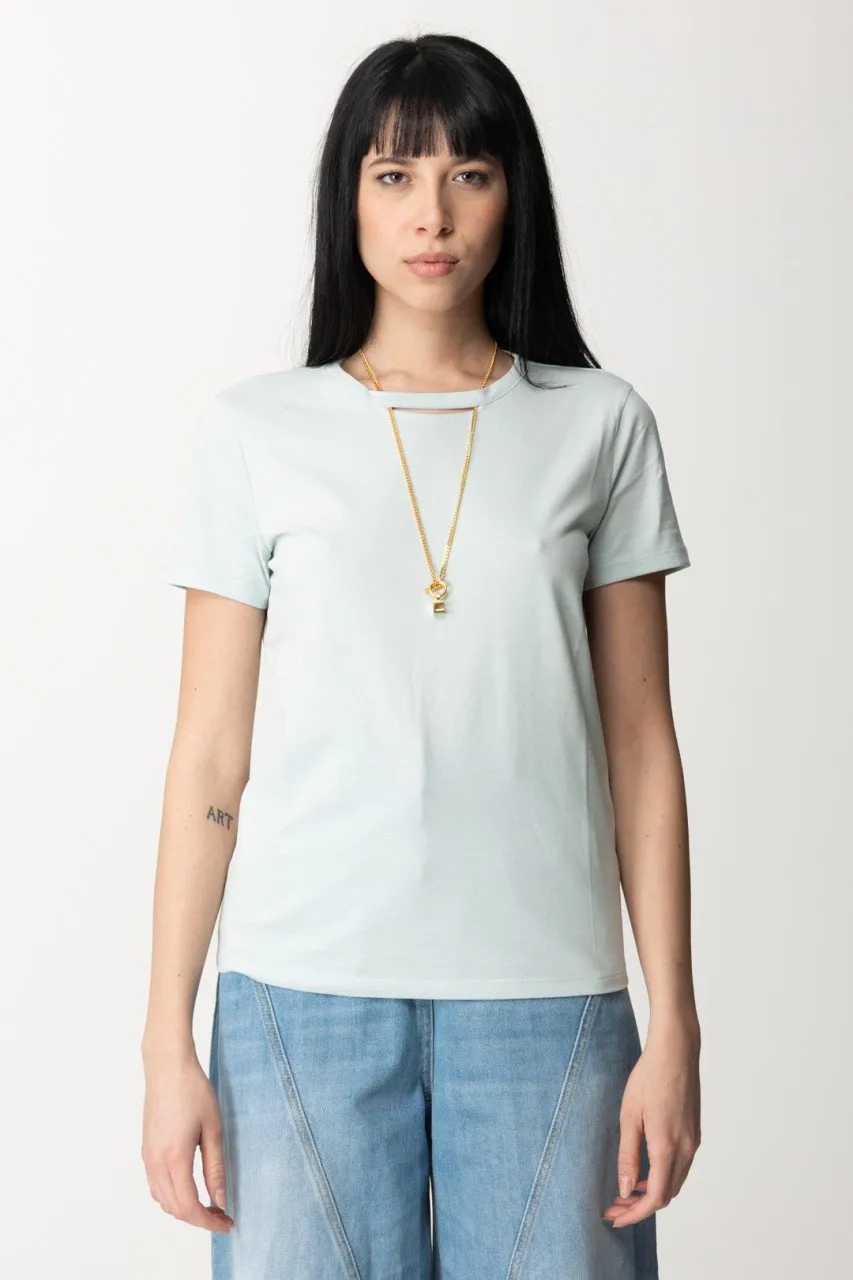 T-shirt con collana ACQUA