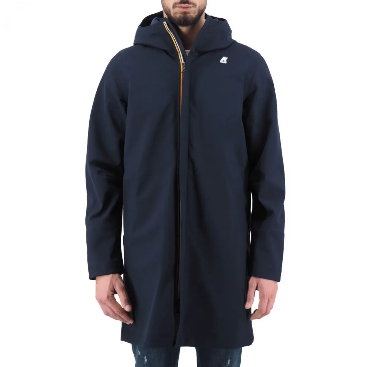 Thomas Bonded Parka, Blu