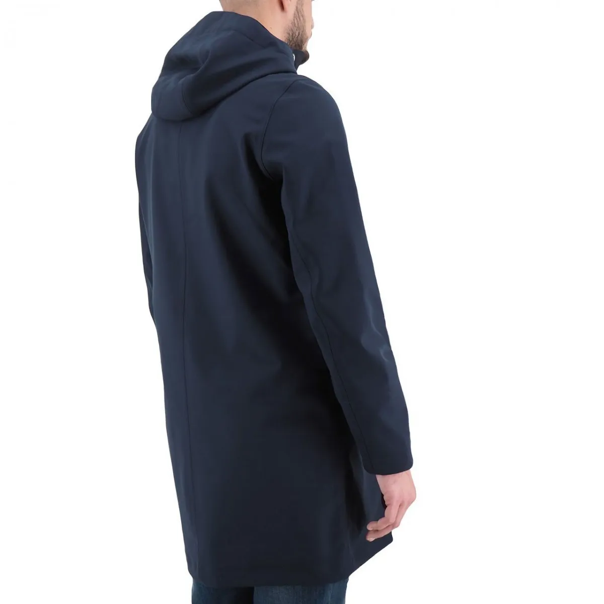 Thomas Bonded Parka, Blu