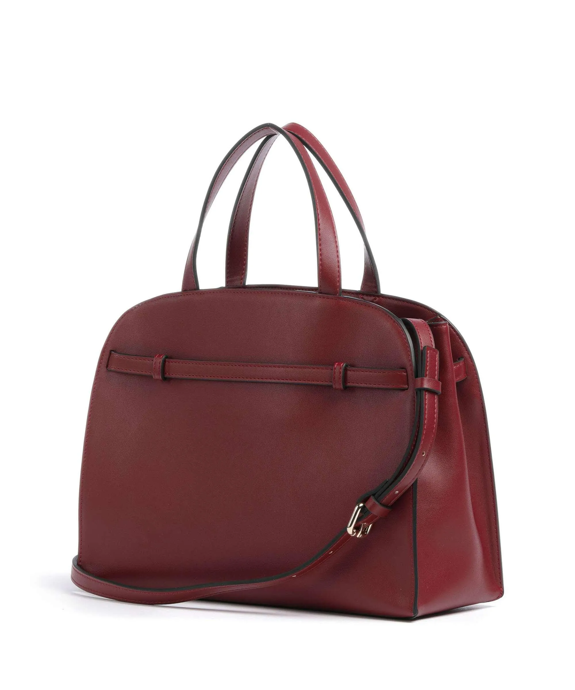  Twinset Borsa a mano pelle sintetica rosso scuro  