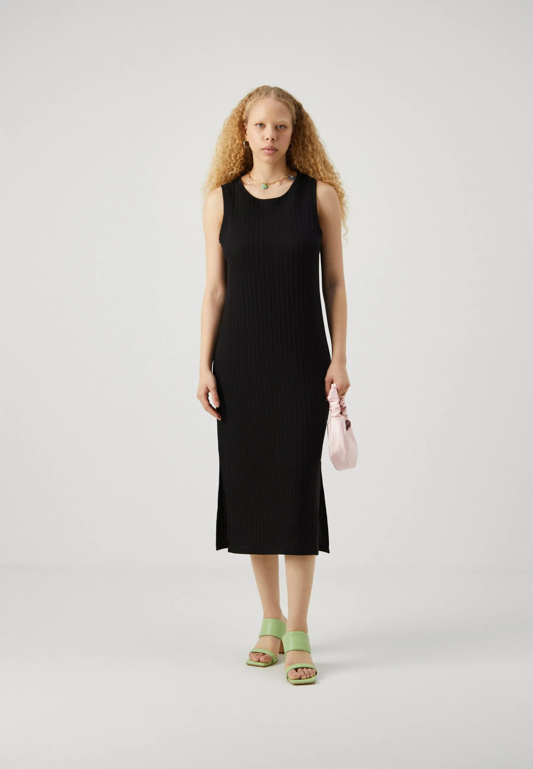 VMOLIVA CALF DRESS - Abito in maglia